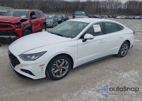 2022 Hyundai Sonata Sel z USA, uszkodzony, nr VIN KMHL64JAXNA238946